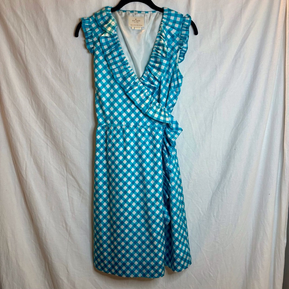 Kate Spade Gingham Dress size 8
